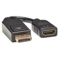 Miniatyrbild 1 av 5: EATON TRIPPLITE DisplayPort to HDMI Adapter Video Converter M/F 15.20cm (6") 15.24cm (P136-000)
