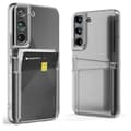 Miniatyrbillede 1 af 5: Samsung S23 Plus Tyndt stødsikkert mobilcover med kortslot
