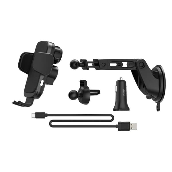 Hama Bil GSM Oplader FC10 Motion 10 W Trådløs QI Charge Sort