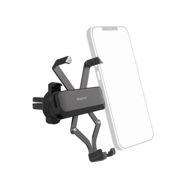 Hama Mobiltelefon Hållare För Bilen Gravity Pro För Vent. Anpassningsbar Universal