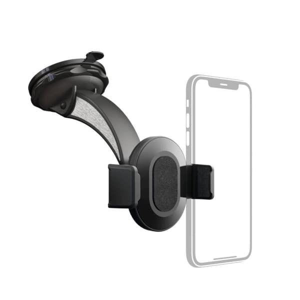 Hama Mobiltelefon Holder Til Bilen Flyt Med Sugekop 360 Degree Rotat. Uni. Sort