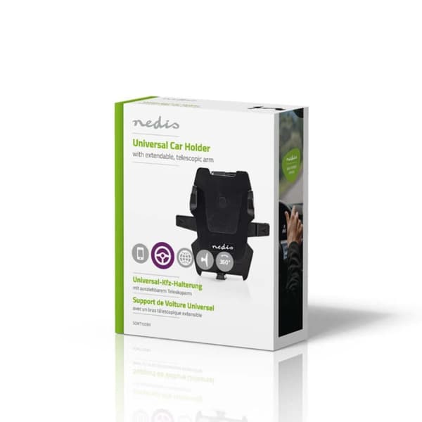 Nedis SCMT100BK Smartphone Holder Til Bilen Universal