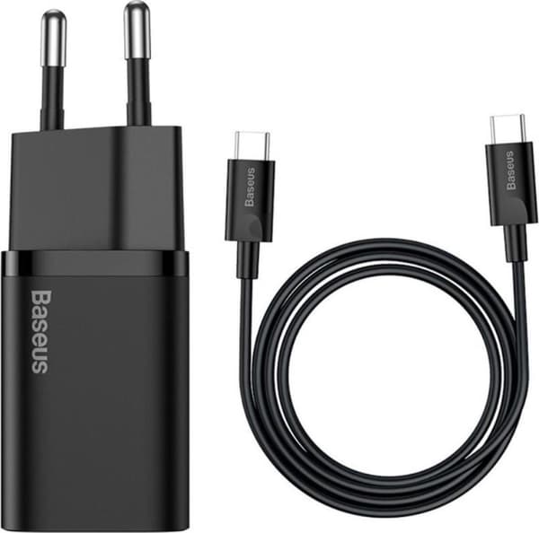 Baseus TZCCSUP-L01 mobiloplader Smartphone Sort AC, USB Hurtigopladning Indendørs Sort