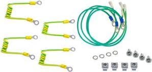 LogiLink kabelsæt til jording 48,30 cm (19") gulvskabe, kabeltværsnit: 2,5 mm, længde: 300 mm, kobberkabel, - 1 stk (PWR110C)
