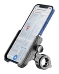 Pikkukuva 1 / 4: Cellularline Rider Steel -matkapuhelin/älypuhelin musta (MOTOHOLDERALUK)