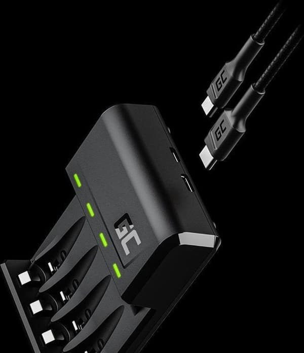 Green Cell GC VitalCharger husholdningsbatteri USB (GRADGC01)
