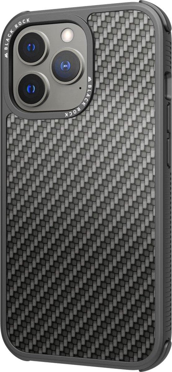 Black Rock Cover Robust ægte Carbon til Apple iPhone 13 Pro, Sort (00217033)