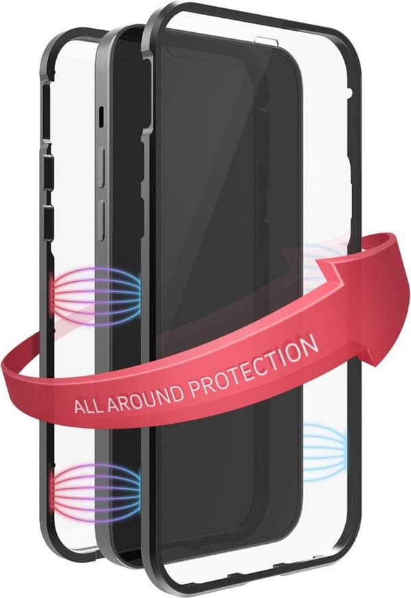 Black Rock Cover 360° glas til Apple iPhone 13 Pro Max, Sort (00217038)