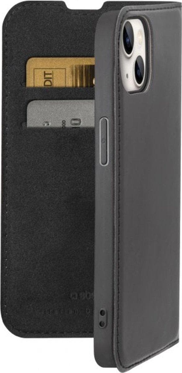 Bogreol Wallet Lite etui til iPhone 14 sort (TEBKLITEIP1461K)