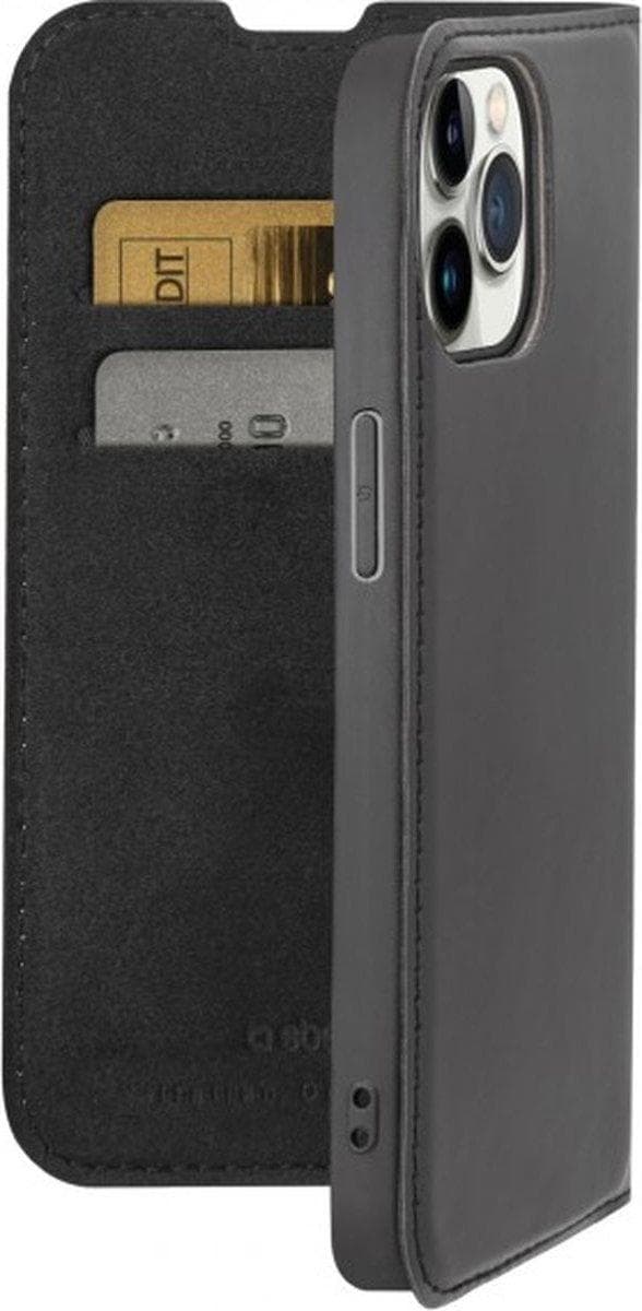 SBS Book Wallet Lite iPhone 14 Pro sort (TEBKLITEIP1461PK)