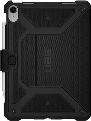 UAG Rugged Case til iPad 10.9 (10. generation, 2022) - Metropolis Sort - Skærmbeskytter til tablet - Sort - 10.9" - til Apple 10.9" iPad (10. generati