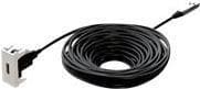 Kindermann Konnect flex 45 click - Highspeed - HDMI-kabel med Ethernet - 8.0m - Hybrid kobber/kulfiber - Active Optical Cable (AOC), understøttelse af