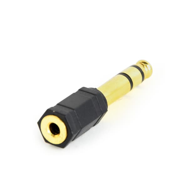 Cablexpert Ljudadapter 6,35 mm-hane till 3,5 mm-hona