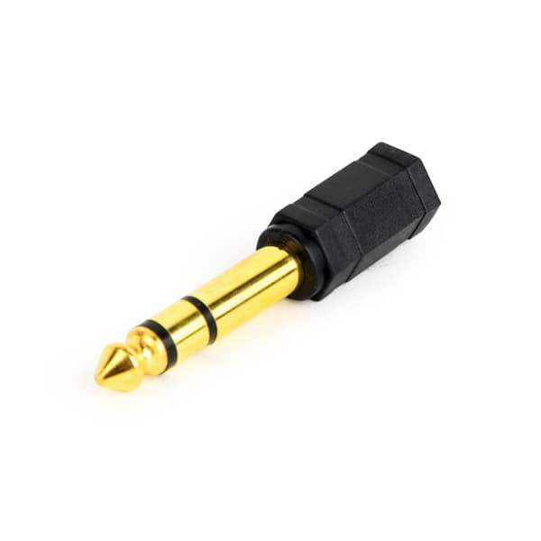 Cablexpert Ljudadapter 6,35 mm-hane till 3,5 mm-hona