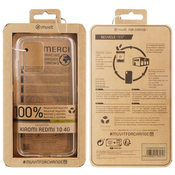 Mobilcover Muvit MCCRS0155 Xiaomi Redmi 10