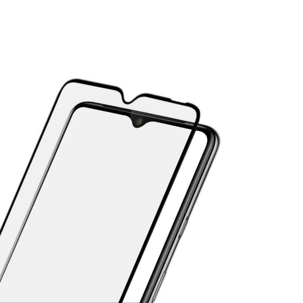 Skärmskydd Samsung Galaxy A14 (4G/5G) - 3D Härdat Glas - Svart (miljö)