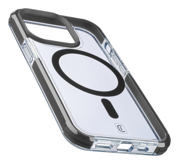 Cellularline Tetra Force Strong Guard Mag mobiltelefonfodral 15,5 cm (6,1") skal Svart, Transparent