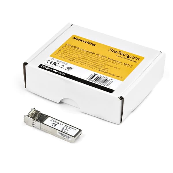 StarTech.com Arista Networks SFP-10G-SRL-kompatibelt SFP+-modul - 10GBASE-SRL - 10GbE Multimode Fiber MMF optisk transceiver - 10GE Gigabit Ethernet S