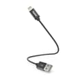 Miniatyrbillede 1 af 2: Hama 00201578 Lightning kabel 0,2 m Sort
