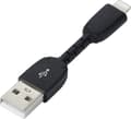 Miniatyrbild 4 av 4: Renkforce Apple iPad/iPhone/iPod anslutningskabel [1x USB 2.0-kontakt A - 1x Apple Lightning-kontakt] 0,30 m svart (RF3346622)