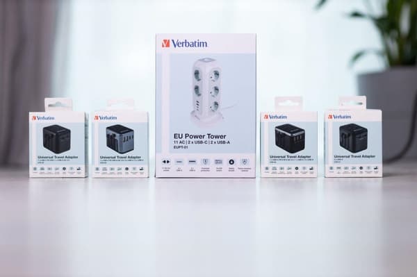 Verbatim UTA-03 Universal Travel Plug & USB-C/A laturi 30 W (49545)
