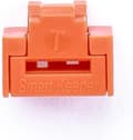 Miniatyrbillede 1 af 7: Smartkeeper NL03P1OR Portblokering RJ-45 Orange 12 stk (NL03P1OR)