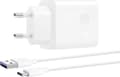 Pikkukuva 6 / 9: Huawei Honor - CP405B SuperCharger (HW-110600E00) + USB - C-kaapeli - 66W - Valkoinen - Lataussovittimen datakaapelin latauskaapeli (55033705)