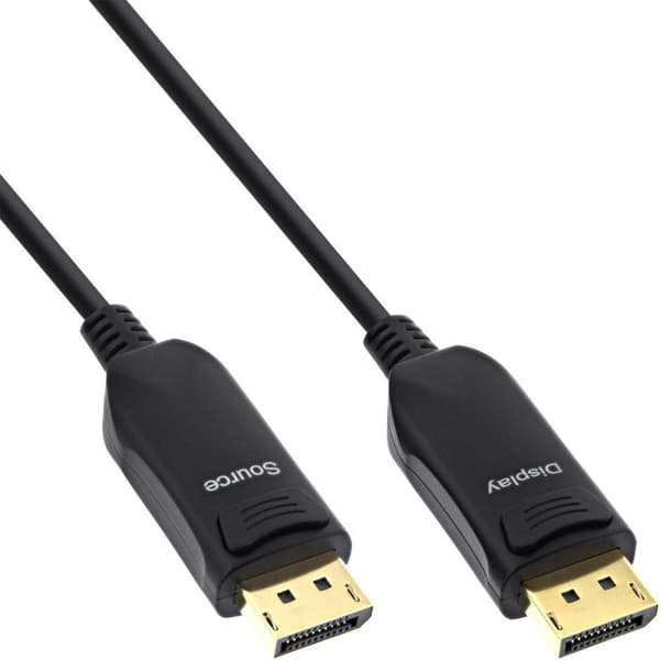 S/CONN maksimaalinen liitettävyys Displayport-kaapeli - Optinen DisplayPort-kaapeli, Rev1, 8K, 40m (30-16495)