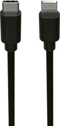 Miniatyrbillede 6 af 6: Ansmann 1700-0106 Mobiltelefonkabel Sort USB C Lightning 0,12 m (1700-0106)