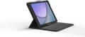 Miniatyrbillede 1 af 8: ZAGG Messenger Folio 2 - tastatur og folio-etui - Bluetooth - QWERTZ - Tysk - kultastatur, trækulshylster - til Apple 10,2" iPad (7. generation, 8. ge