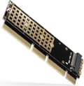 Miniatyrbillede 1 af 8: Axagon PCI-E 3.0 16x - M.2 SSD NVMe. Op til 80 mm interfacekort/adapter indbygget (PCEM2-1U)