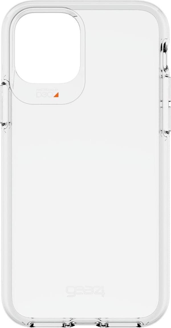 ZAGG Gear4 Crystal Palace - Bagcover til mobiltelefon - Polycarbonat, D3O, termoplastisk polyurethan (TPU) - klar - til Apple iPhone 11 Pro (702003720