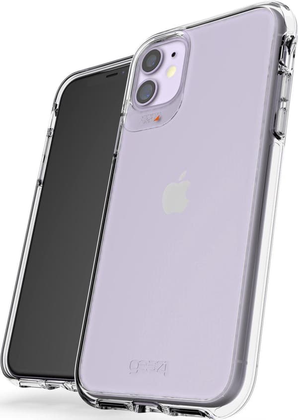 ZAGG Gear4 Crystal Palace - Bagcover til mobiltelefon - Polycarbonat, D3O, termoplastisk polyurethan (TPU) - klar - til Apple iPhone 11 Pro (702003720
