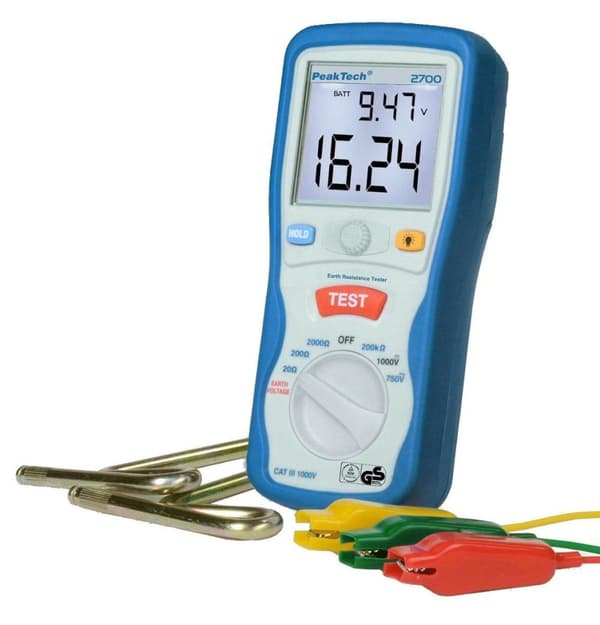 PeakTech jordtester (PeakTech 2700)