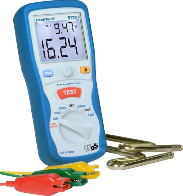 PeakTech jordtester (PeakTech 2700)