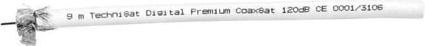 TechniSat CoaxSat 140-4.6 - bulk antennekabel - 100 m - coax - 140 dB - hvid