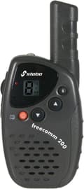 Miniatyrbillede 1 af 4: Stabo PMR håndholdt radio Freecomm 200 sæt af 2