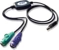 Pikkukuva 1 / 3: ATEN - Näppäimistö-/hiirisovitin - USB (M) - PS/2 (F) - 90 cm (UC10KM-AT)