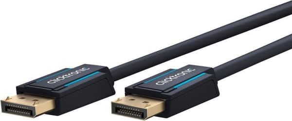 ClickTronic - DisplayPort-kabel - DisplayPort (M) til DisplayPort (M) - 20 m