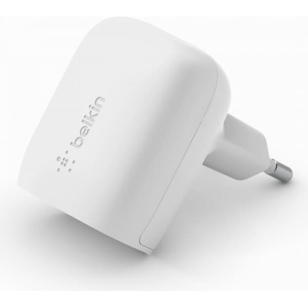 Belkin BoostCharge USB-C 20 W PD 3.1 -laturi Valkoinen