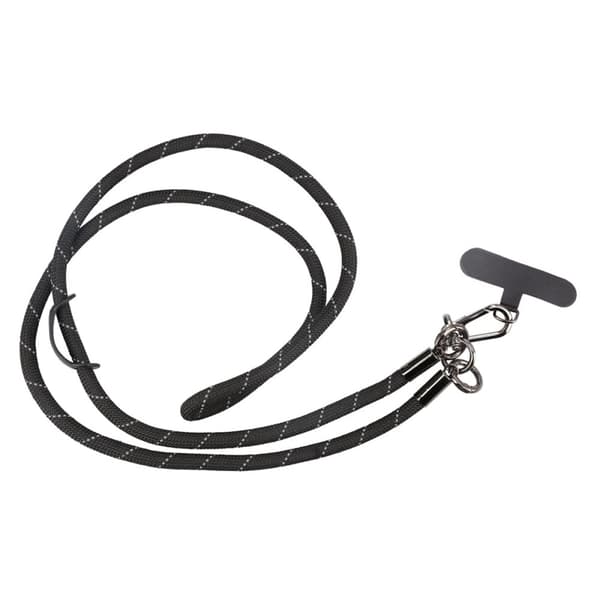 Mobilband Universal Halsband - Svart Randig