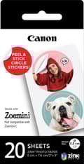 Pikkukuva 1 / 5: Canon ZINK - 20 arkkia - Zoemini Mini - Zoemini S - Box (4967C003)