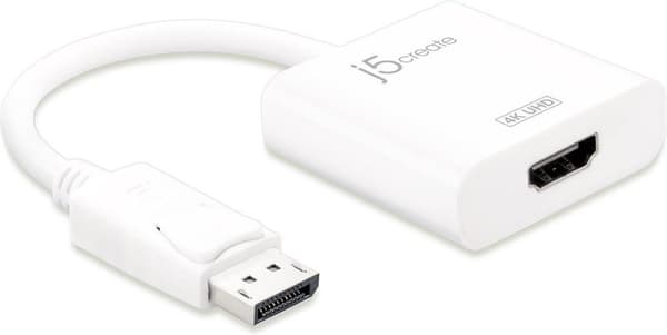 j5create JDA158-N DisplayPort til 4K HDMI Active Adapter