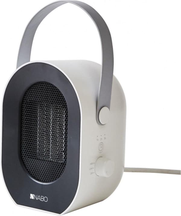 NABO HT 650 keraaminen tuuletinlämmitin kerma/valkoinen Valkoinen