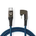 Miniatyrbild 1 av 3: Nedis Flätad USB-Kabel MFI USB-C till Lightning 1m