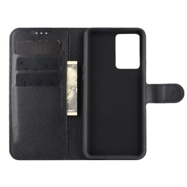 OnePlus Nord 2T Plånboksfodral med Stativ - Svart