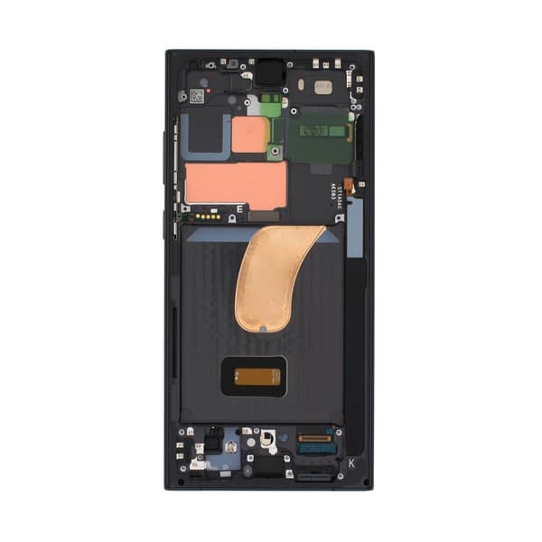 Samsung Galaxy S23 Ultra Skärm med LCD Display Original - Svart