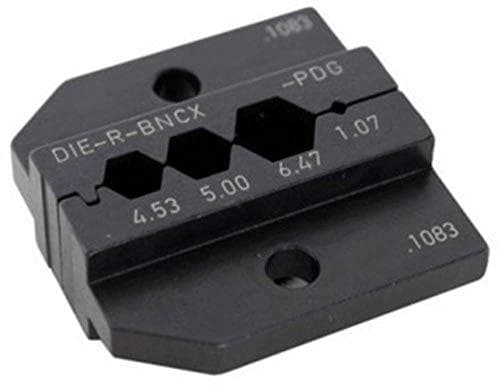 Neutrik die DIE-R-BNCX-PDG musta 1 kpl (DIE-R-BNCX-PDG)