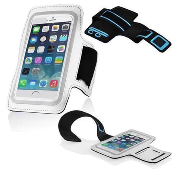 Neopren Smartphone Sport Armband Gym Jogging Armband Overarmsetui for XYX-telefoner med nøkkellomme og hodetelefonutgang