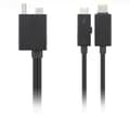 Miniatyrbillede 1 af 4: Lenovo - ThinkPad Thunderbolt 3 WorkStation Dock Split Kabel - Sort
